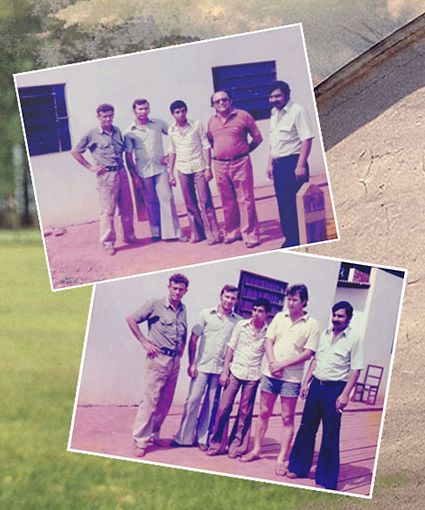 Fotografías históricas del equipo fundador de Silo Amambay