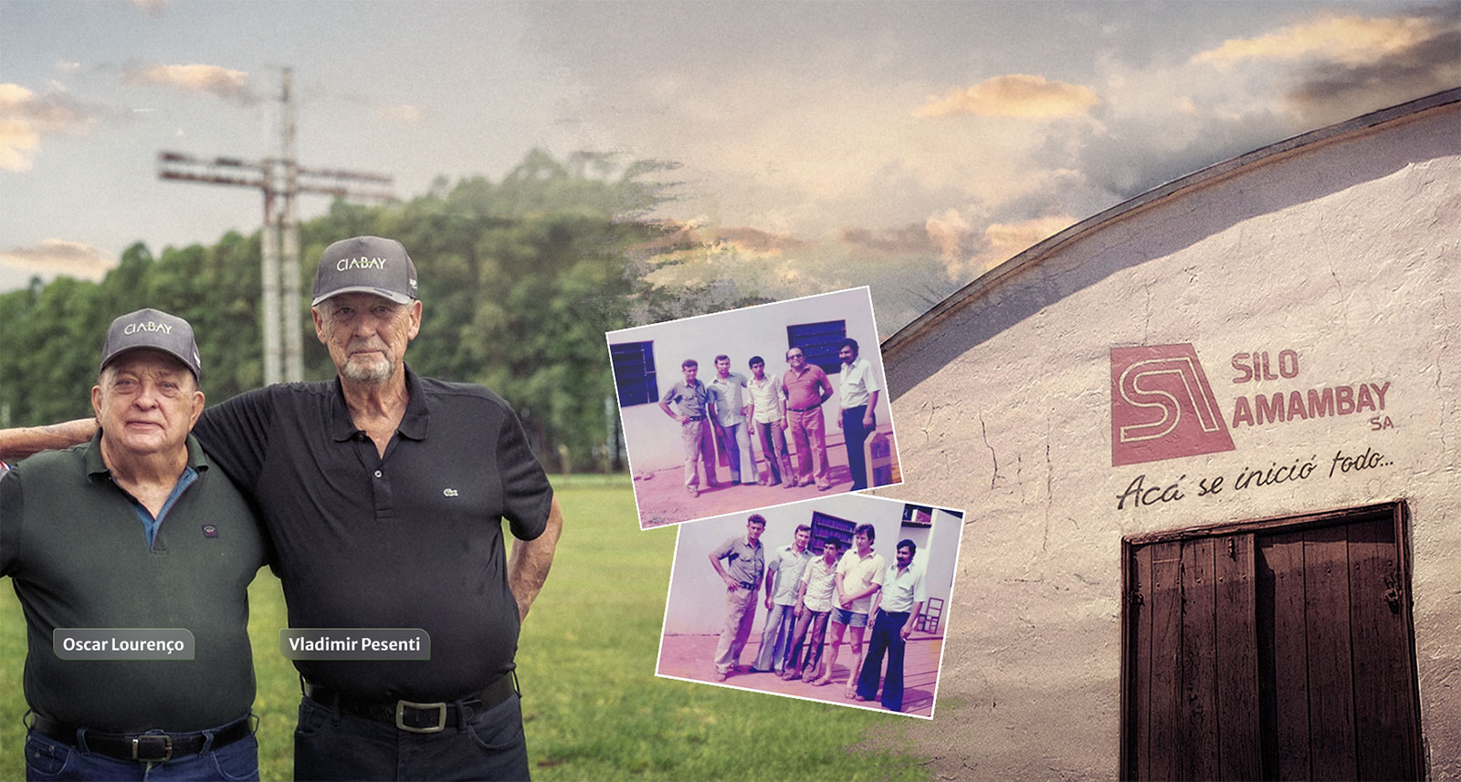 Oscar Lourenço y Vladimir Pesenti