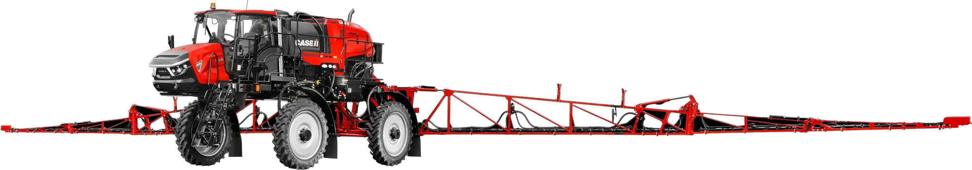 Patriot 2550 de perfil con barra completamente desplegada