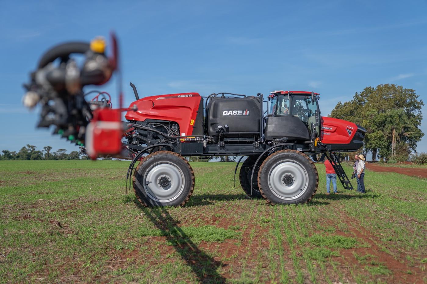 Patriot 3550, vista lateral con barra desplegada